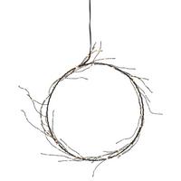 Led-dekoleuchte 411031_curly - Schwarz, Basics, Metall (24cm) - Eglo