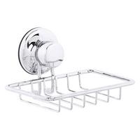 Seifenschale Riva Edelstahl Mit Saugsystem, B: 13 cm - Chromfarben, KONVENTIONELL, Metall (13/5/8,5cm) - Homezone