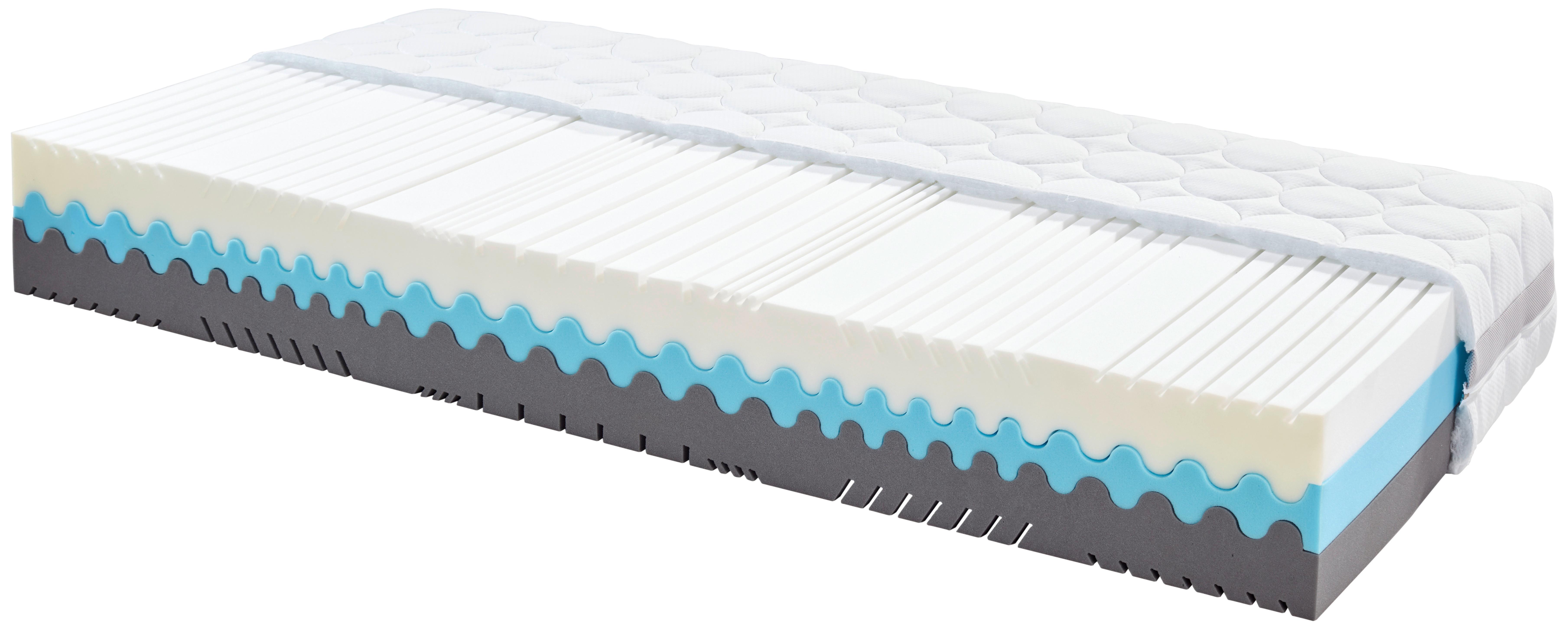 Matrac Silvy Deluxe 90x200cm, H3/ H4 - biela, textil (90/200cm) - Primatex