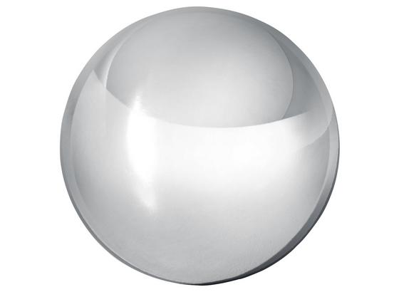 Koule Dekorační Leon I - barvy stříbra, Basics, kov (10cm) Koule Dekorační Leon I - barvy stříbra, Basics, kov (10cm)