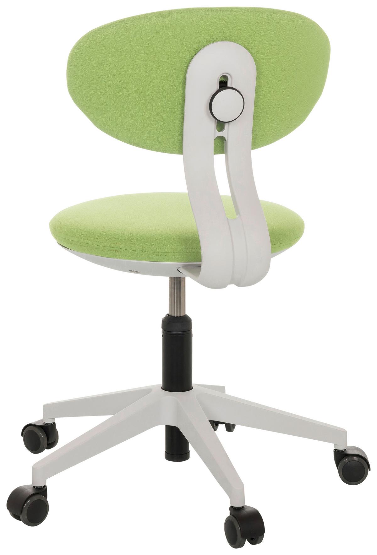 Jugenddrehstuhl Minimovo - Weiß/Grau, Basics, Kunststoff/Textil (42/66-87/52cm) - MID.YOU