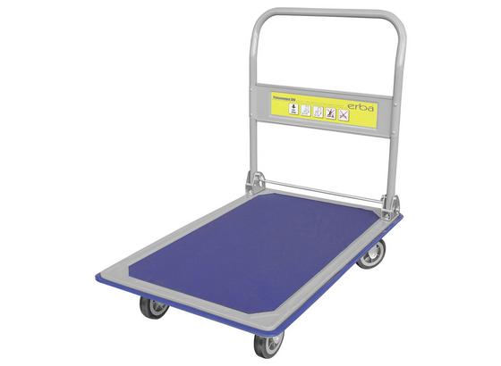 Transportwagen 3152 - Blau/Grau, KONVENTIONELL, Metall (91/61/87cm) - Erba Transportwagen 3152 - Blau/Grau, KONVENTIONELL, Metall (91/61/87cm) - Erba