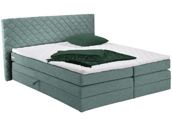 Boxspringbett Allegra 180x200 Pastellgrün - Pastellgrün/Schwarz, KONVENTIONELL, Holz/Holzwerkstoff (180/200cm) Boxspringbett Allegra 180x200 Pastellgrün - Pastellgrün/Schwarz, KONVENTIONELL, Holz/Holzwerkstoff (180/200cm)