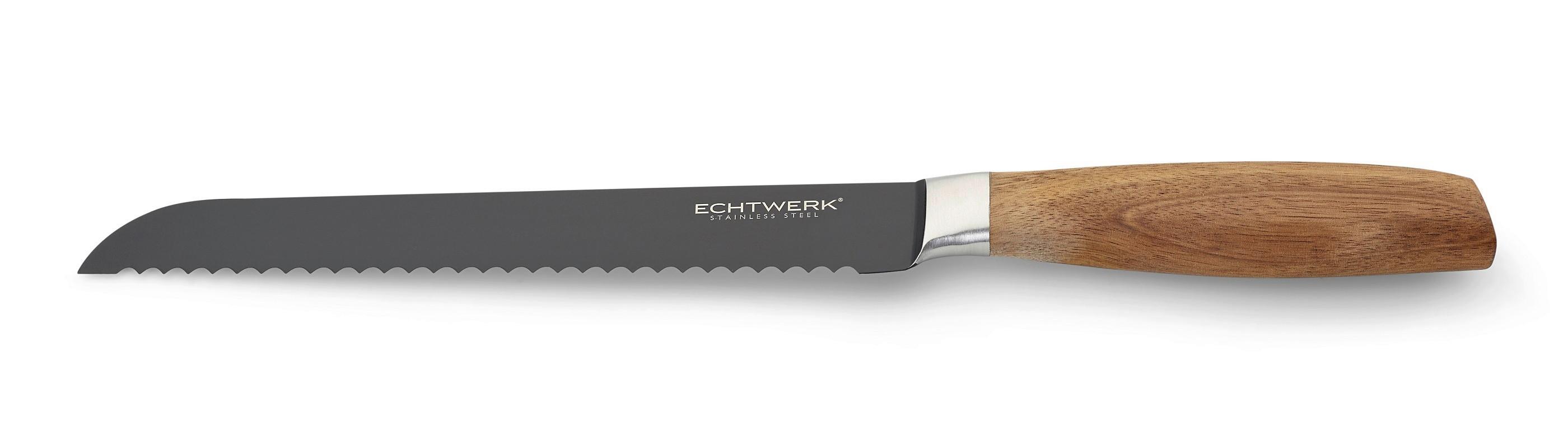 Brotmesser Ew-Sm-0351 - Schwarz, Basics, Metall (34cm) - Echtwerk