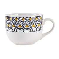Hrnček Maja, 500ml - modrá/žltá, Lifestyle, keramika (11/8,5cm) - Mömax