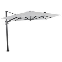 Ampelschirm Sunset N+ BxHxT 350x 252x260 cm Anthrazit/Grau - Anthrazit/Grau, KONVENTIONELL, Textil/Metall (350/260cm) - Siena Garden