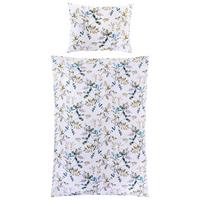 Reneforcé-Bettwäsche 140x200 cm Marika Blau/Grün/Weiß - Blau/Weiß, ROMANTIK / LANDHAUS, Textil (140/200cm) - James Wood