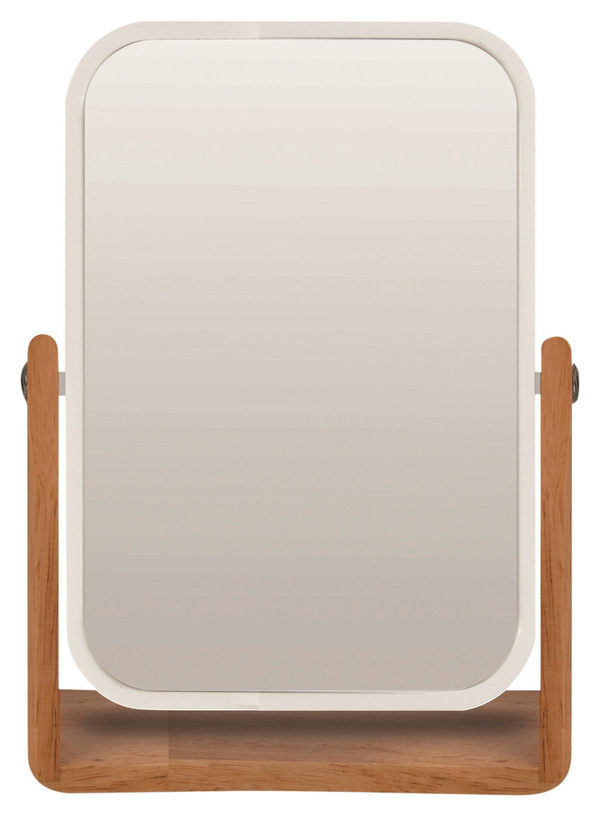 Spiegel Oslo - Weiß, KONVENTIONELL, Kunststoff (16,3/10,5/5,5cm) - Spirella