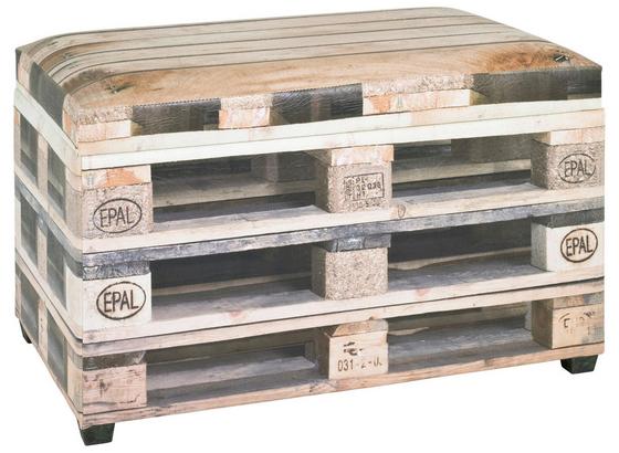 Sedací Box Palette - prírodné farby, Moderný, kompozitné drevo/plast (65/42/40cm) Sedací Box Palette - prírodné farby, Moderný, kompozitné drevo/plast (65/42/40cm)