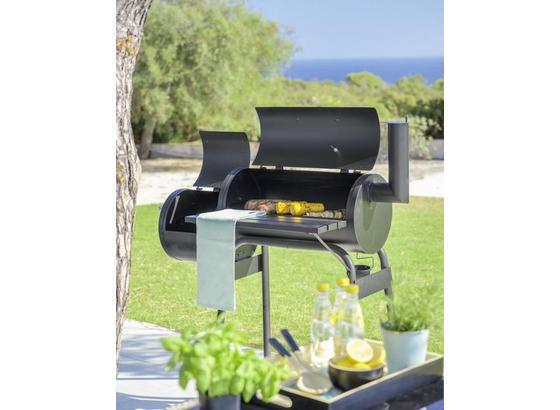 Barbecue Grillmax 1 - čierna, kov (112/116,5/63cm) - Modern Living Barbecue Grillmax 1 - čierna, kov (112/116,5/63cm) - Modern Living