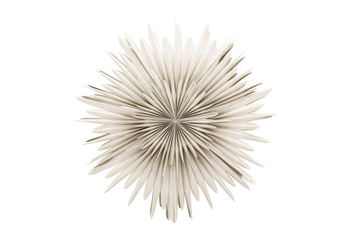 Hängeleuchte Sälen - Beige, Basics, Papier (100/100/28cm) - P & B