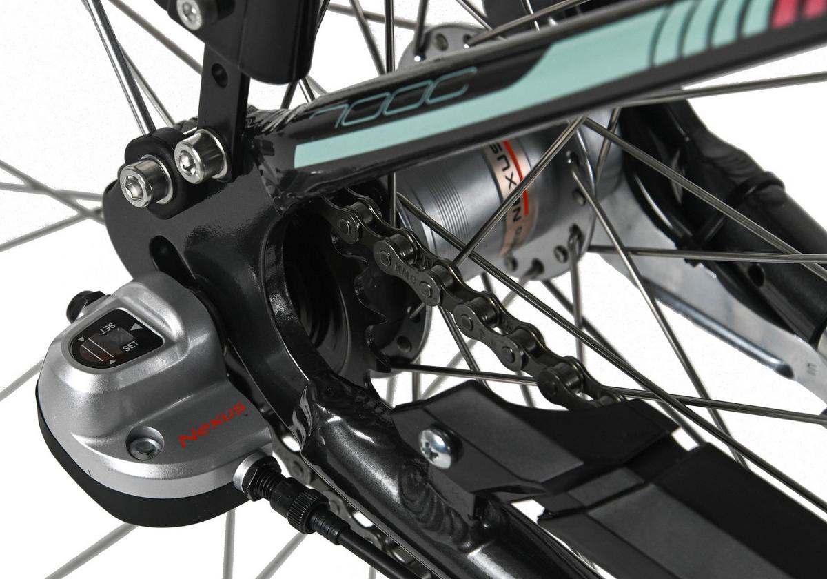 Damenrad Dacapo Padova Schwarz 28 Zoll, Rh 48 cm - Schwarz, Basics, Metall (25/140/60cm)