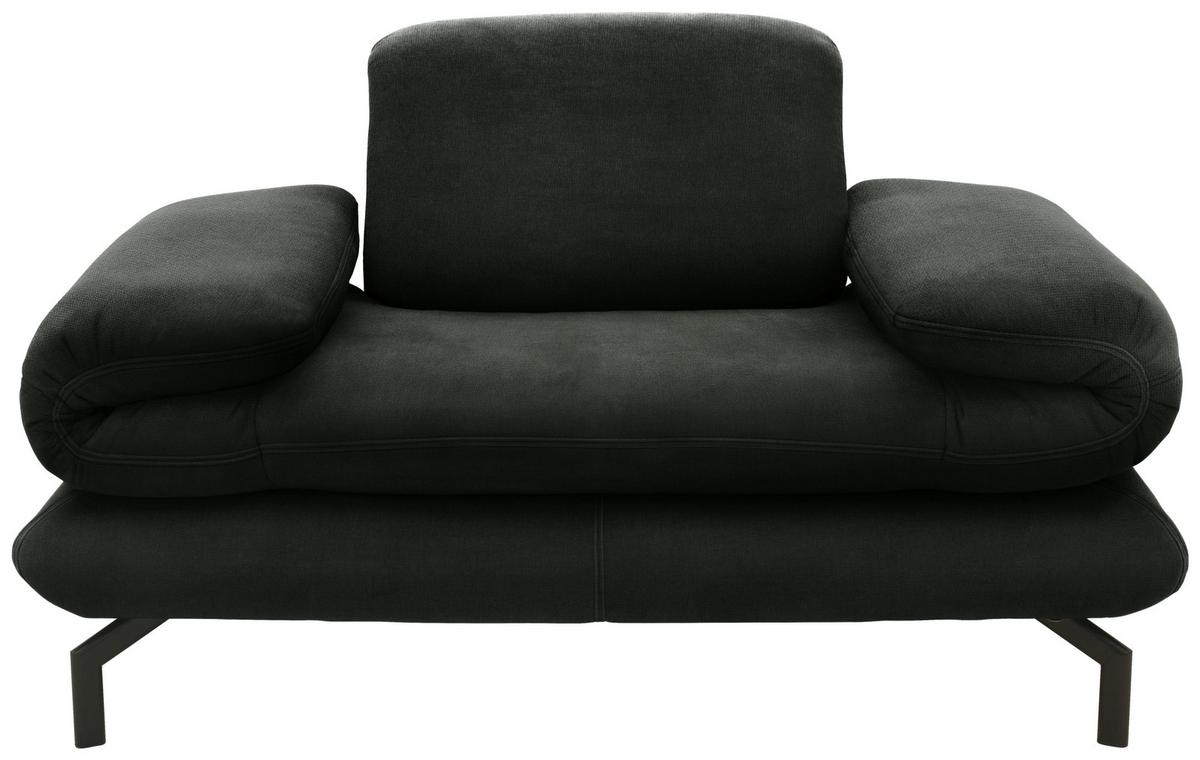 Sessel Looks Xiii - Dunkelgrün/Schwarz, Design, Textil (139/83/98cm) - LOOKS by W.Joop