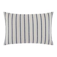 DEKORAČNÍ POLŠTÁŘ RIVA - krémová/tmavě modrá, textil (40/60cm) - Mömax