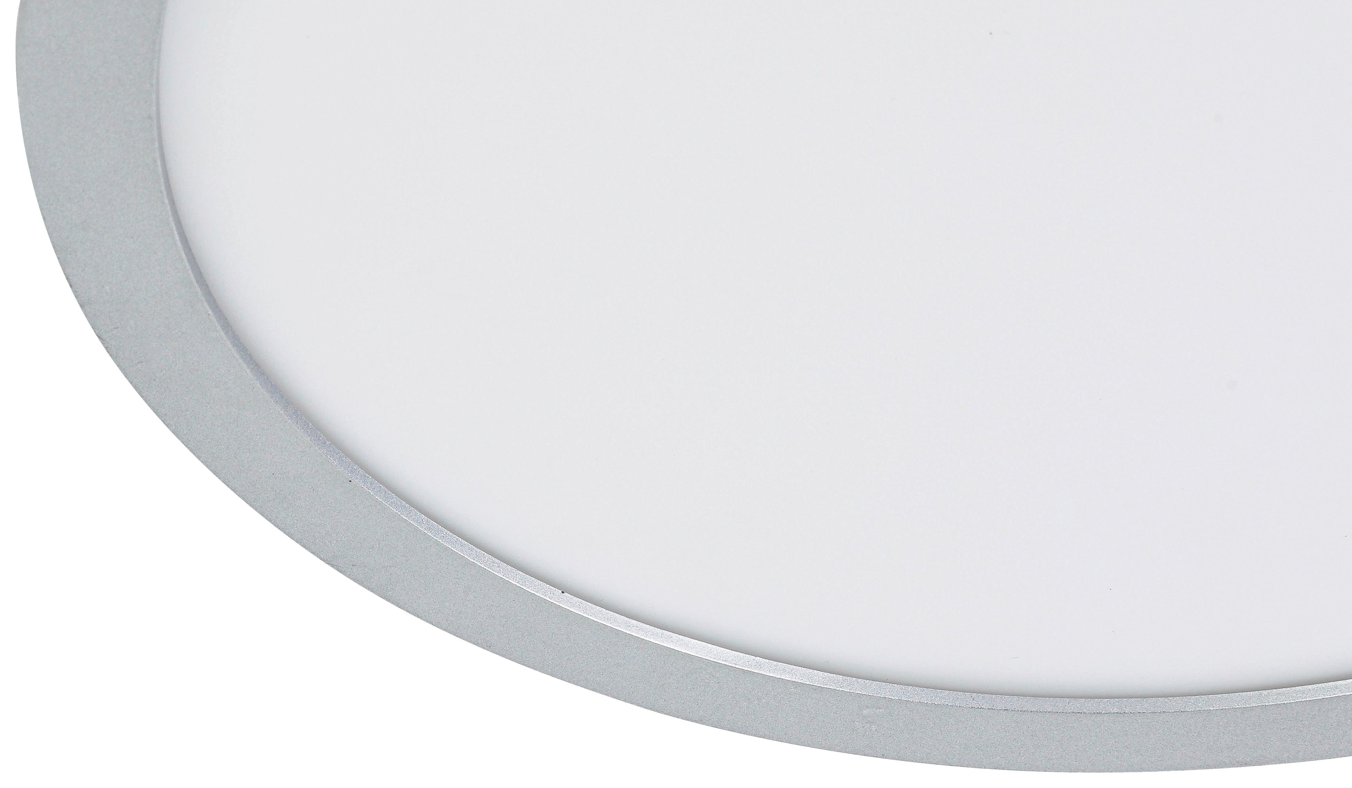 STROPNÍ LED SVÍTIDLO IMO - bílá/barvy stříbra, Romantický / Rustikální, plast (30/5cm) - Mömax