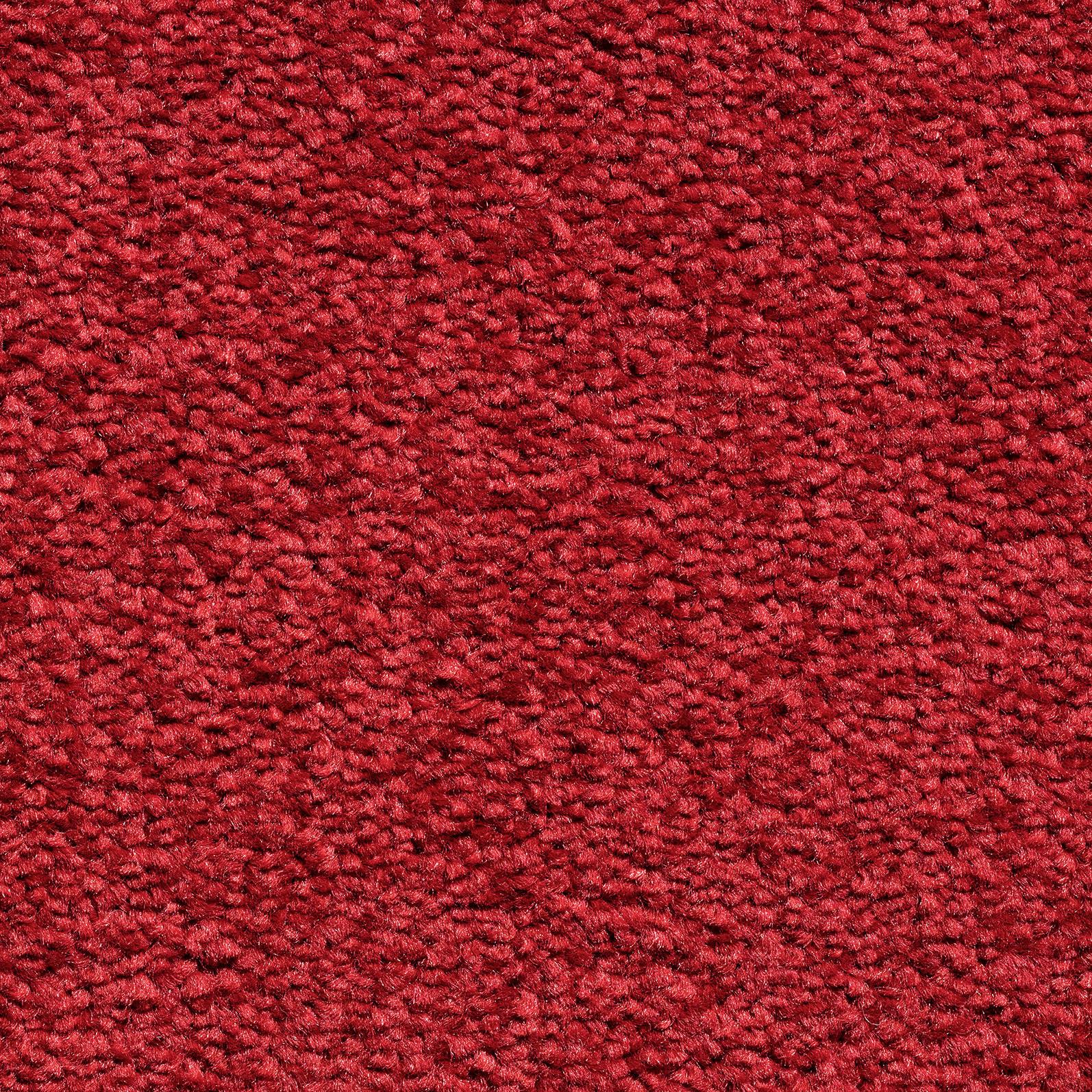 Teppichfliese Rot Carousel 50x50 cm Florhöhe 10 mm - Rot, Basics, Textil (50/50cm)