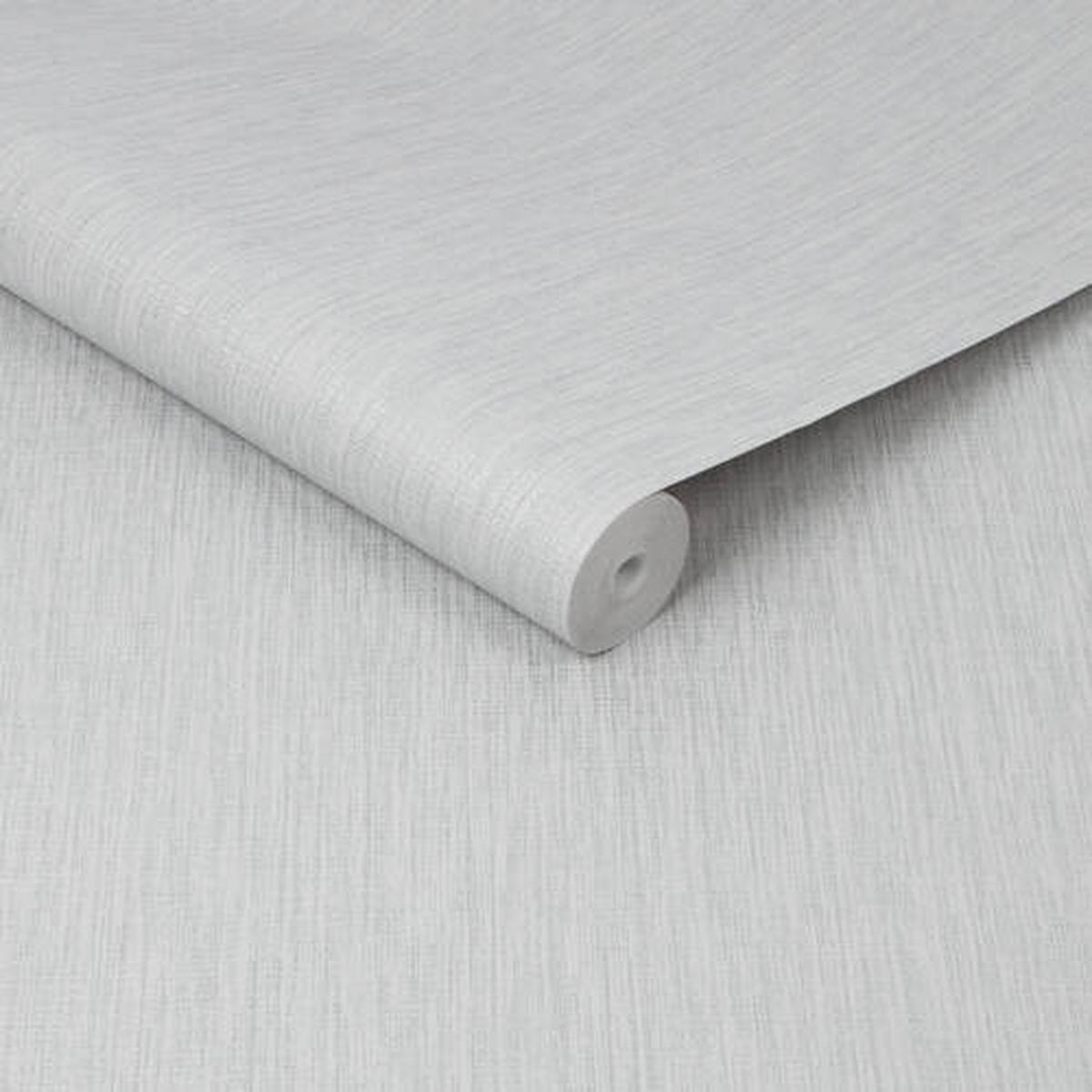 Vliestapete 111292 - Grau, Basics, Papier/Kunststoff (52/1000cm)