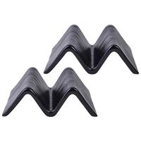 Servierschalenset Steingut 2--Teilig. BxH: 14,5x10,5 cm - Schwarz, Basics, Keramik (14,5/10,5cm) - Creatable