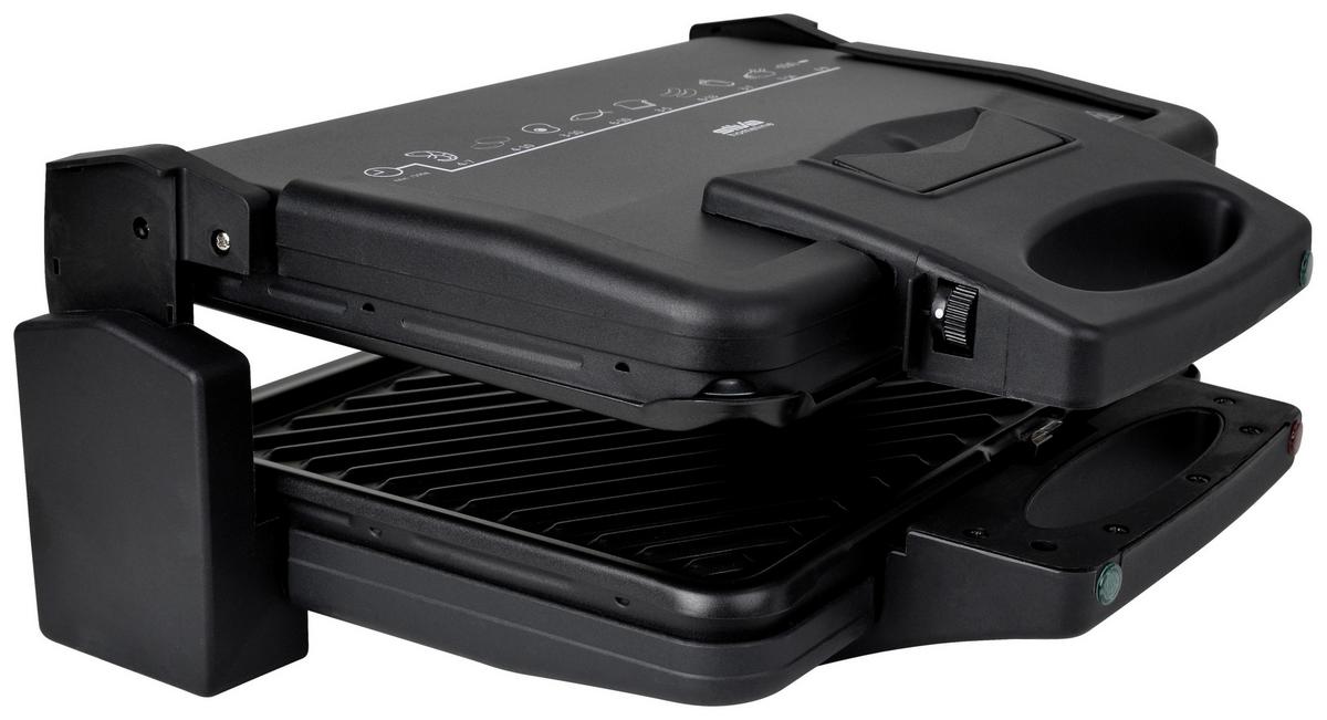 Kontaktgrill Kg 2410 - Anthrazit/Schwarz, Basics, Kunststoff/Metall (39.5/11.5/31.5cm) - Silva Homeline