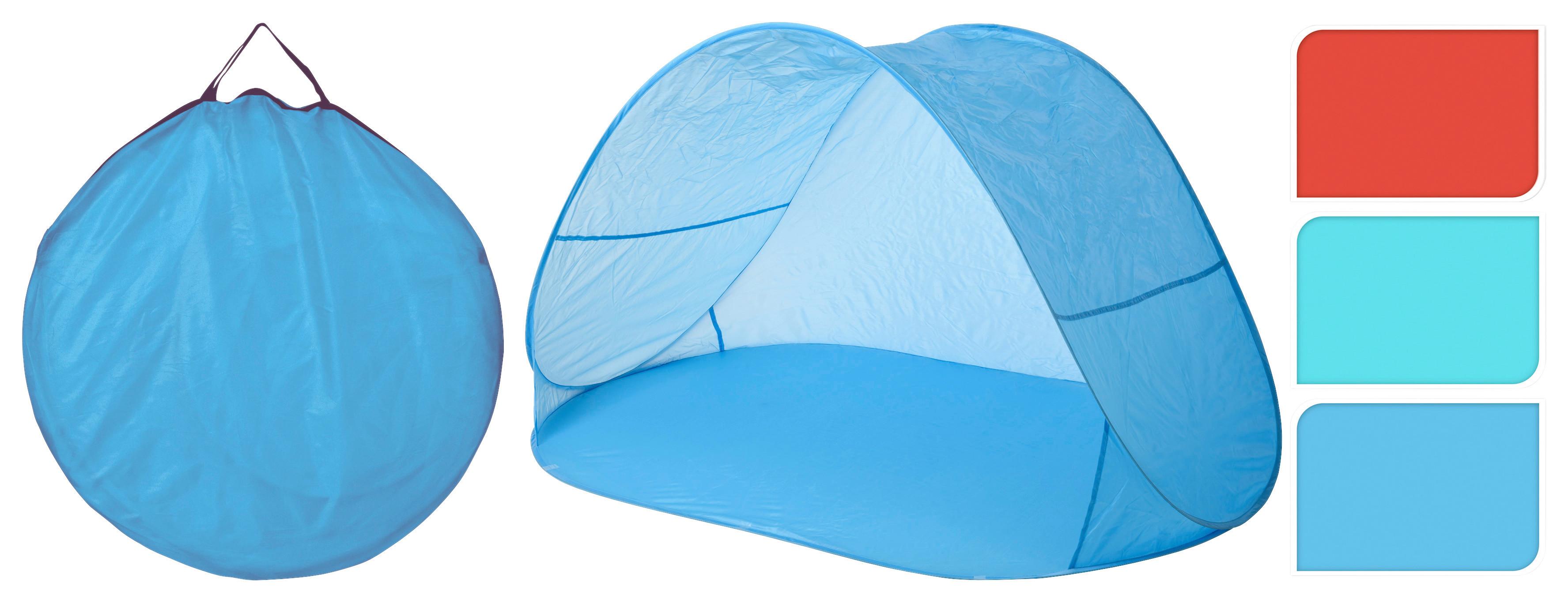 Sátor X61900520 - piros/kék, műanyag/fém (145/100/80cm)