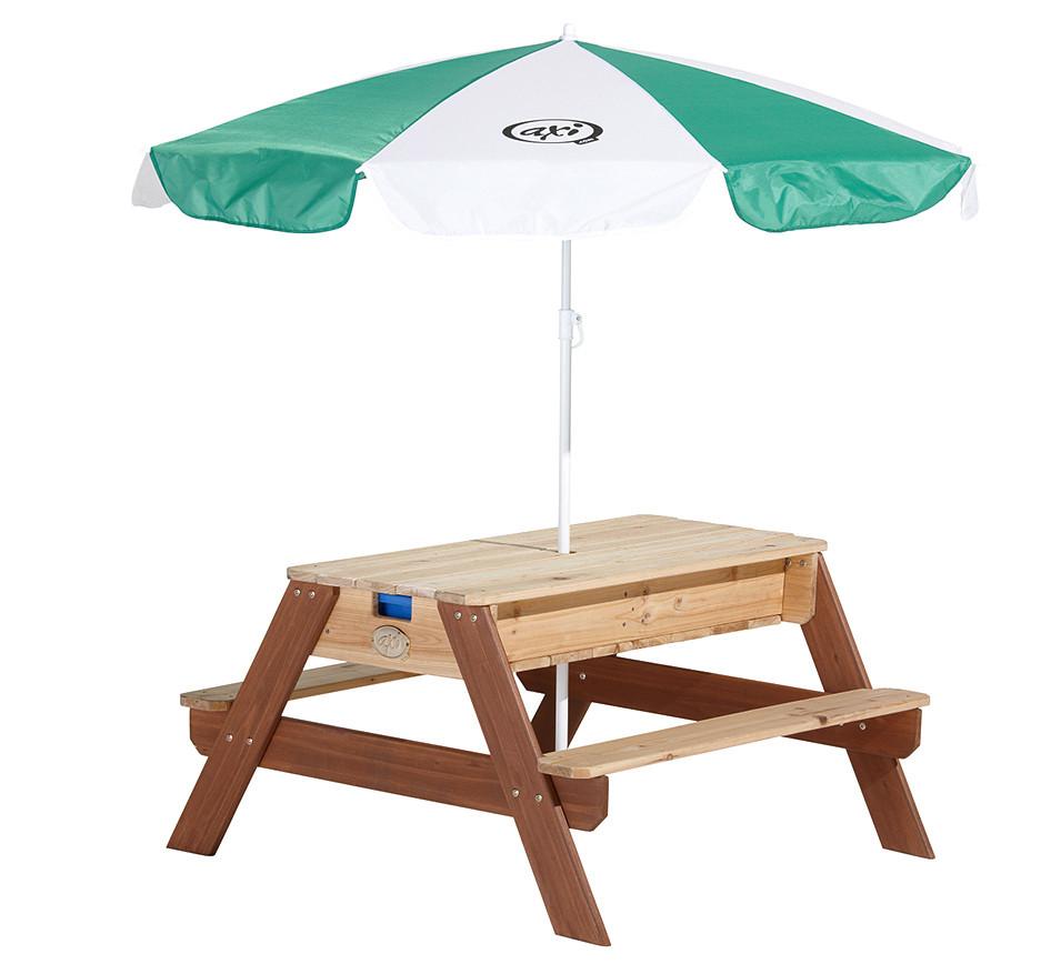 Gartentisch Axi Nick - Braun, Holz (80/56/90cm)