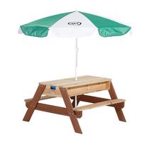 Dětský záhradní stůl AXI NICK - hnědá, dřevo (80/56/90cm)