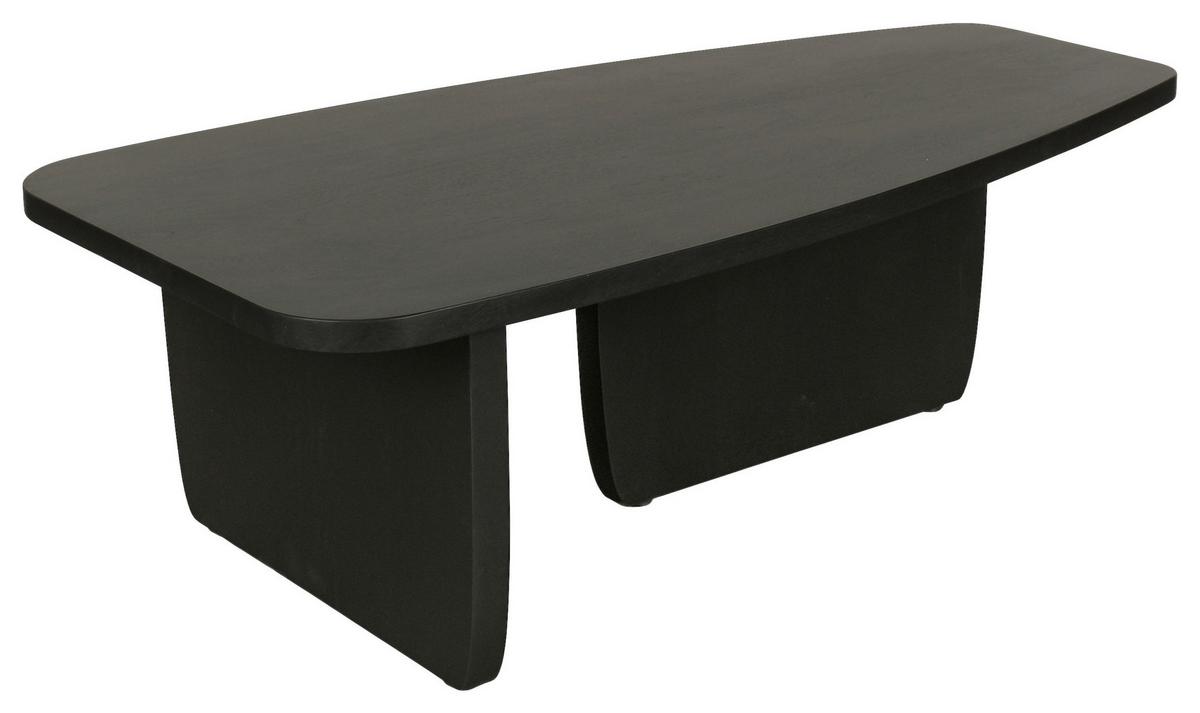 Couchtisch Bolt Schwarz B: 115 Cm - Schwarz, Design, Holz (115/60/36,5cm) - MID.YOU