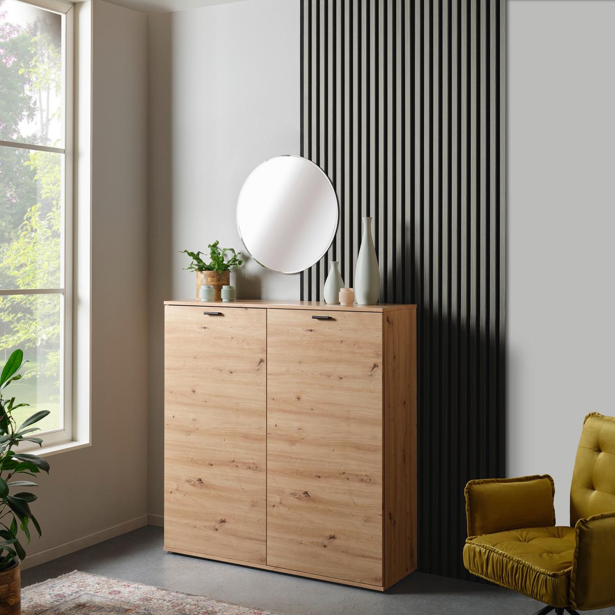 Akustikpaneel Josef - Hellgrau, MODERN, Holzwerkstoff/Kunststoff (90/60/2cm)