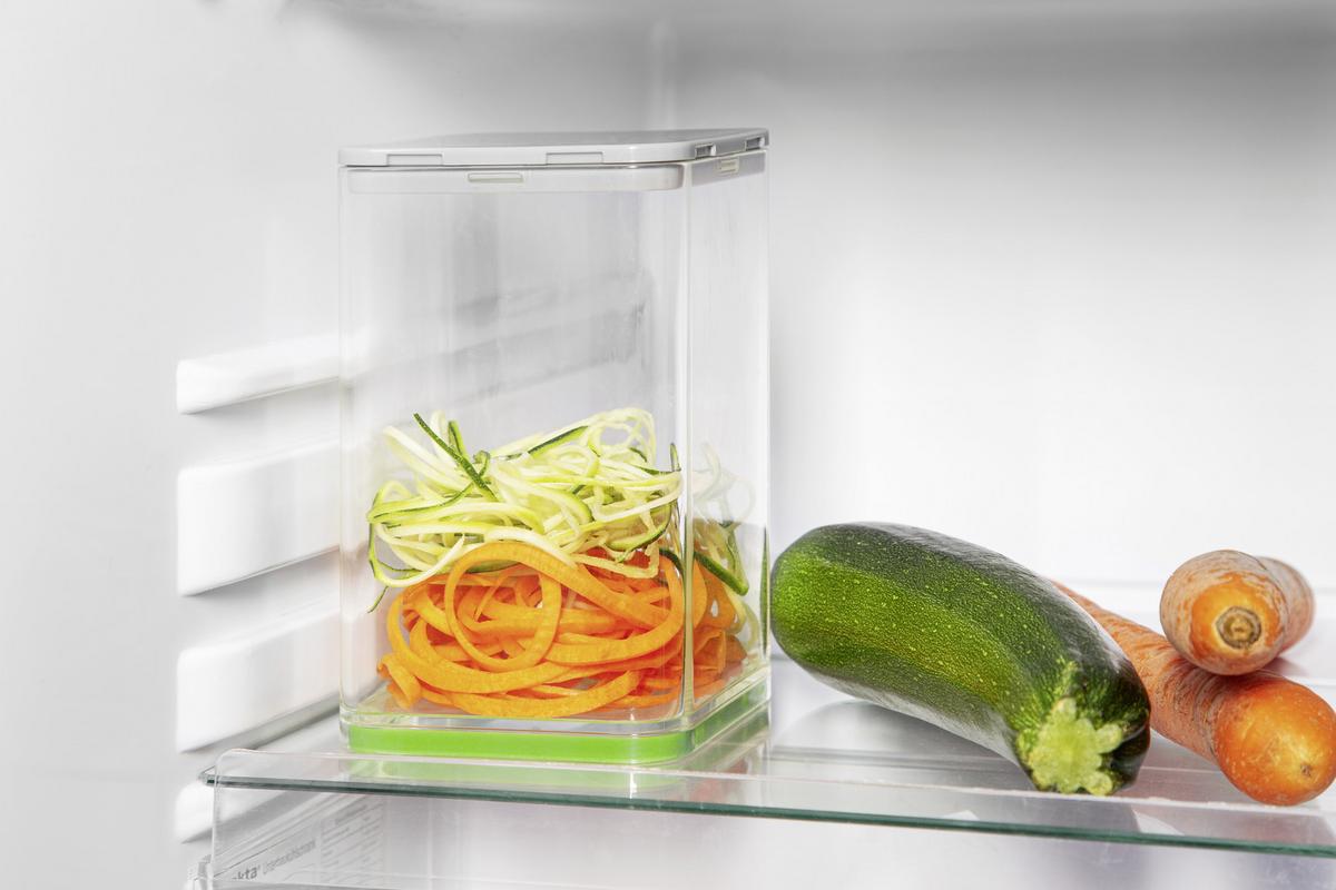 Behälter 4er-set Nicer Dicer Julietti - Grau/Grün, Basics - Genius