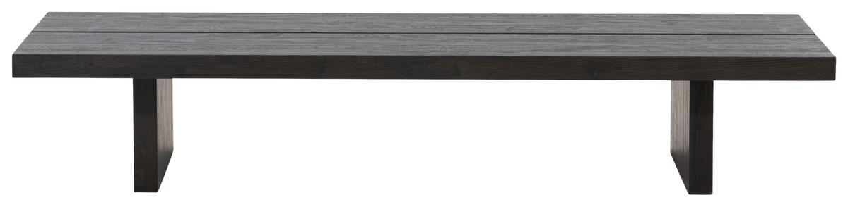 Couchtisch Lancester - Schwarz, Design, Holz (140/60/25cm) - Livetastic