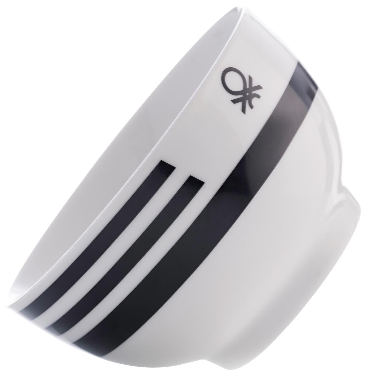 Müslischalen-Set Black & White 4-teilig - Schwarz/Weiß, Basics, Keramik (15/14,7/19,2cm) - Benetton