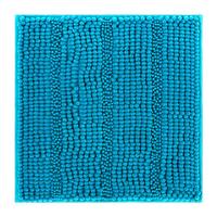Kúpeľňová predložka Uwe, 50/50cm, petrolejová - petrolejová, textil (50/50cm) - Modern Living