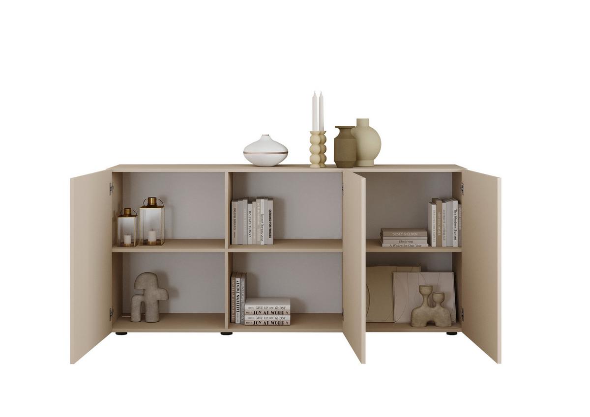 Sideboard Rio Kaschmir B: 181 Cm - Kaschmir, Design, Holzwerkstoff (181/84/42cm) - MID.YOU