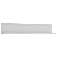Nístěnná police NOVI barva bílá - bílá, Moderní, kompozitní dřevo (130/24/22cm) - Premium Living