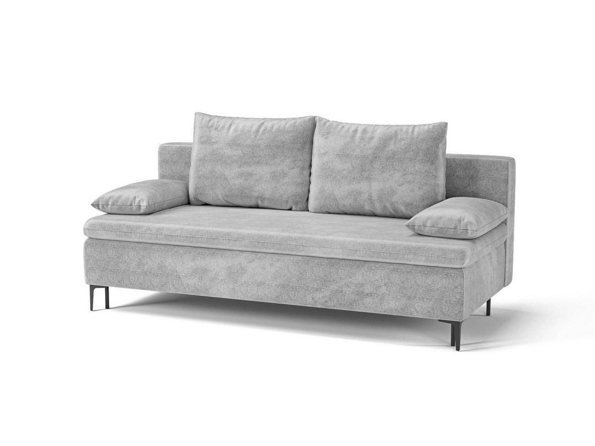 Schlafsofa Roxy Grau B: 200cm - Schwarz/Grau, Design, Textil (200/96/93cm) - MID.YOU