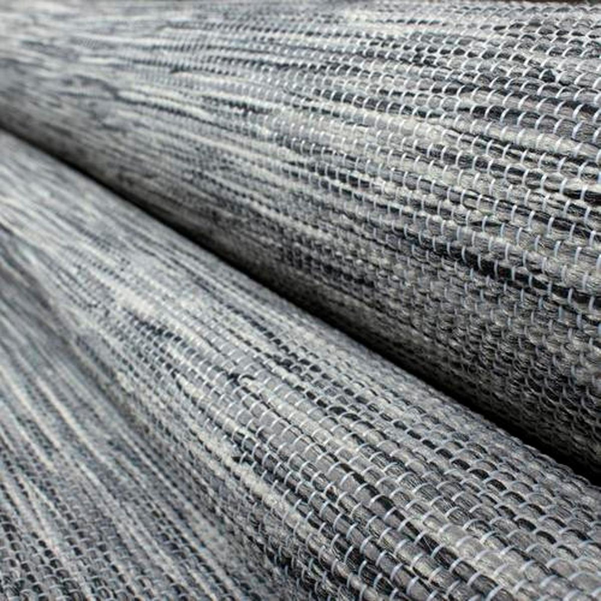 Flachwebteppich Anthrazit Mambo 80x150 cm Naturfaser - Anthrazit, KONVENTIONELL, Textil (80/150cm)
