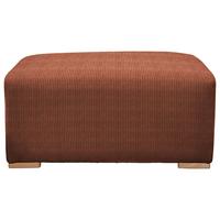 Hocker Vouge Kupferfarben BxHxT: 101x44x92 cm - Buchefarben/Kupferfarben, KONVENTIONELL, Textil (101/44/92cm) - Livetastic
