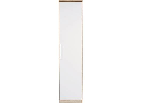 Ruhásszekrény Wien - tölgy színű/fehér, konvencionális, faanyagok (47/212/56cm) Ruhásszekrény Wien - tölgy színű/fehér, konvencionális, faanyagok (47/212/56cm)