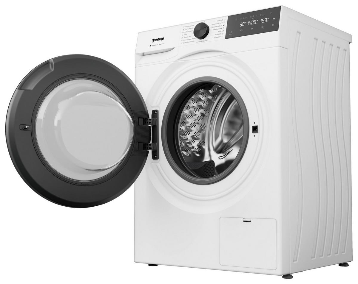 Waschmaschine Schwarz, Weiß B: 60cm - Schwarz/Weiß, Trend, Kunststoff/Metall (60/85/54cm) - Hisense