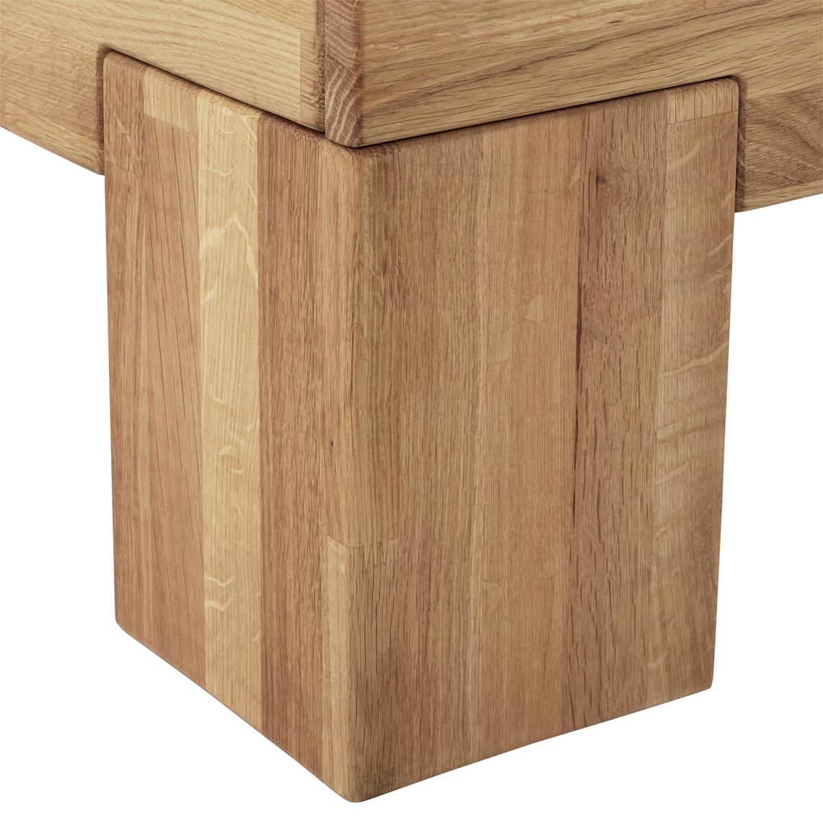 Futonágy Malu 180/200cm - tölgyfa színű, Natur, fa (180/200cm)