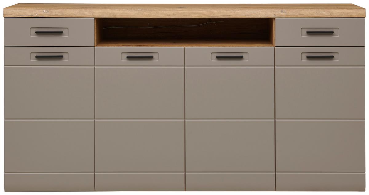 ŠIROKÁ KOMODA AURIS - Moderní, kompozitní dřevo/plast (200/104,7/43,1cm) - Luca Bessoni