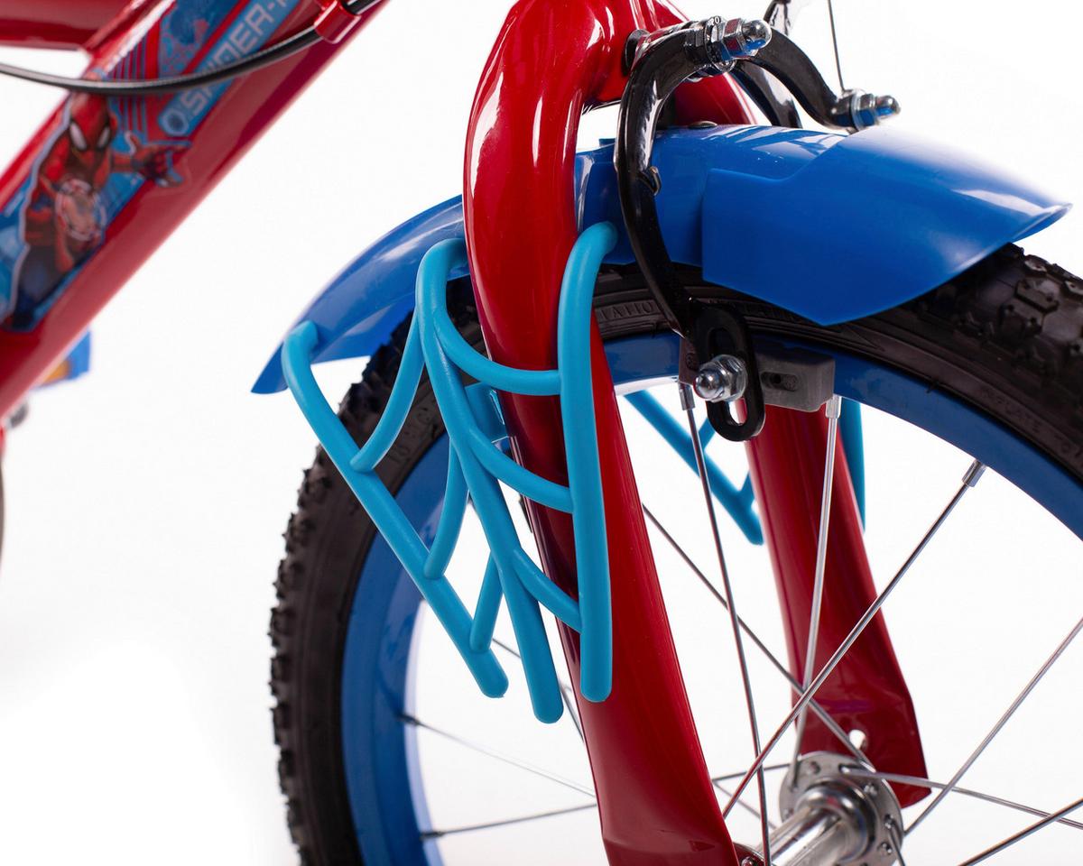 Kinderfahrrad Huffy Spider-Man 16in Bike - Blau/Rot, Basics, Metall (54/86/112cm)