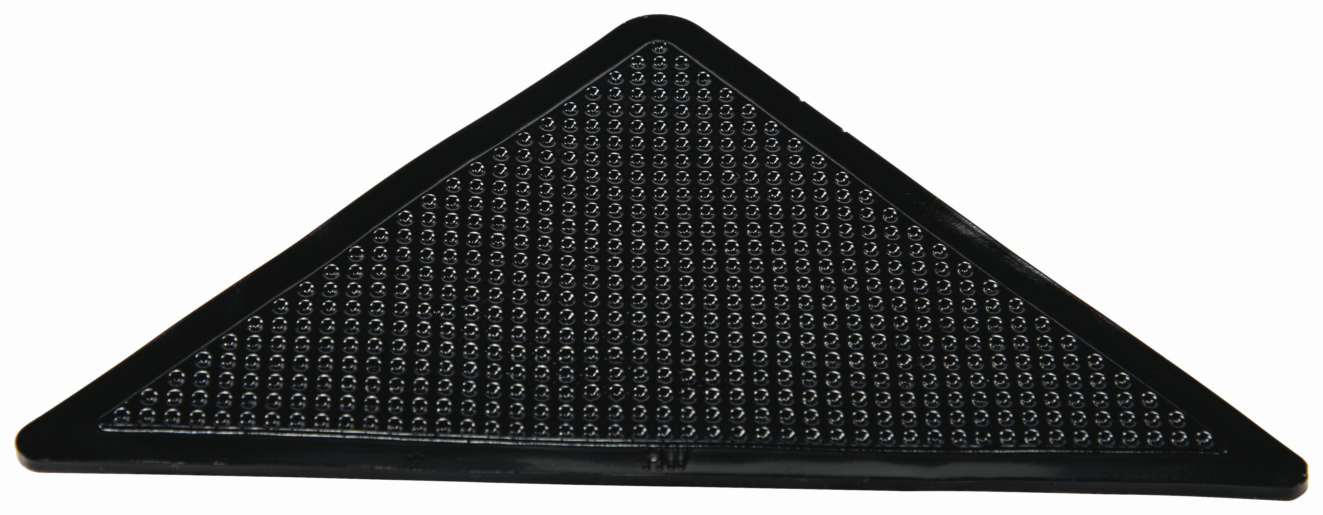 Antirutschmatte für Teppiche Valeria 15x2,5x7,5 cm - Schwarz, MODERN, Textil (15/2,5/7,5cm) - Ondega