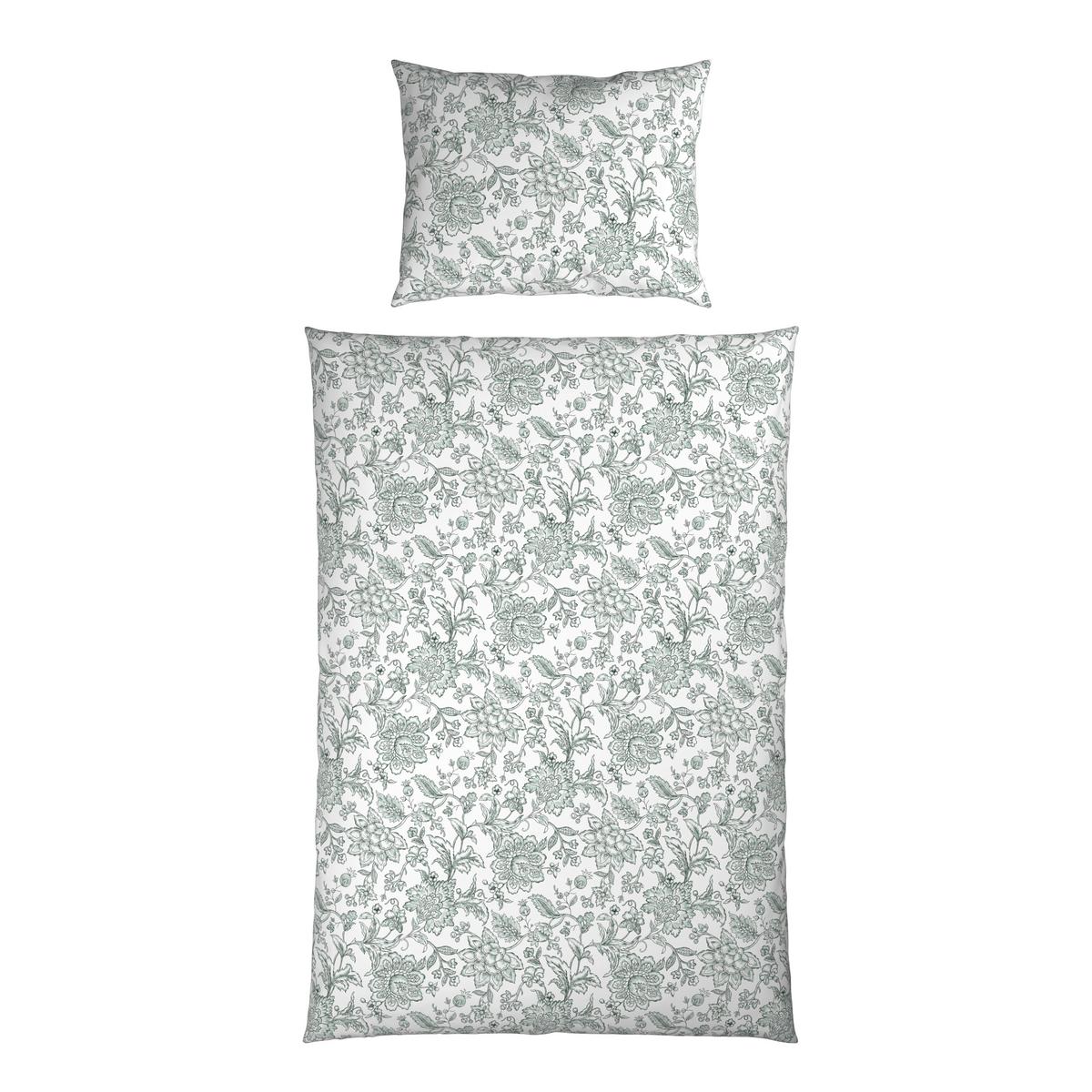 Bettwäsche Celine - Grün, ROMANTIK / LANDHAUS, Textil - James Wood