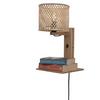 Wandleuchte Java/W1/N/1815/N - Naturfarben, Trend (30/22/52cm) - Good & Mojo