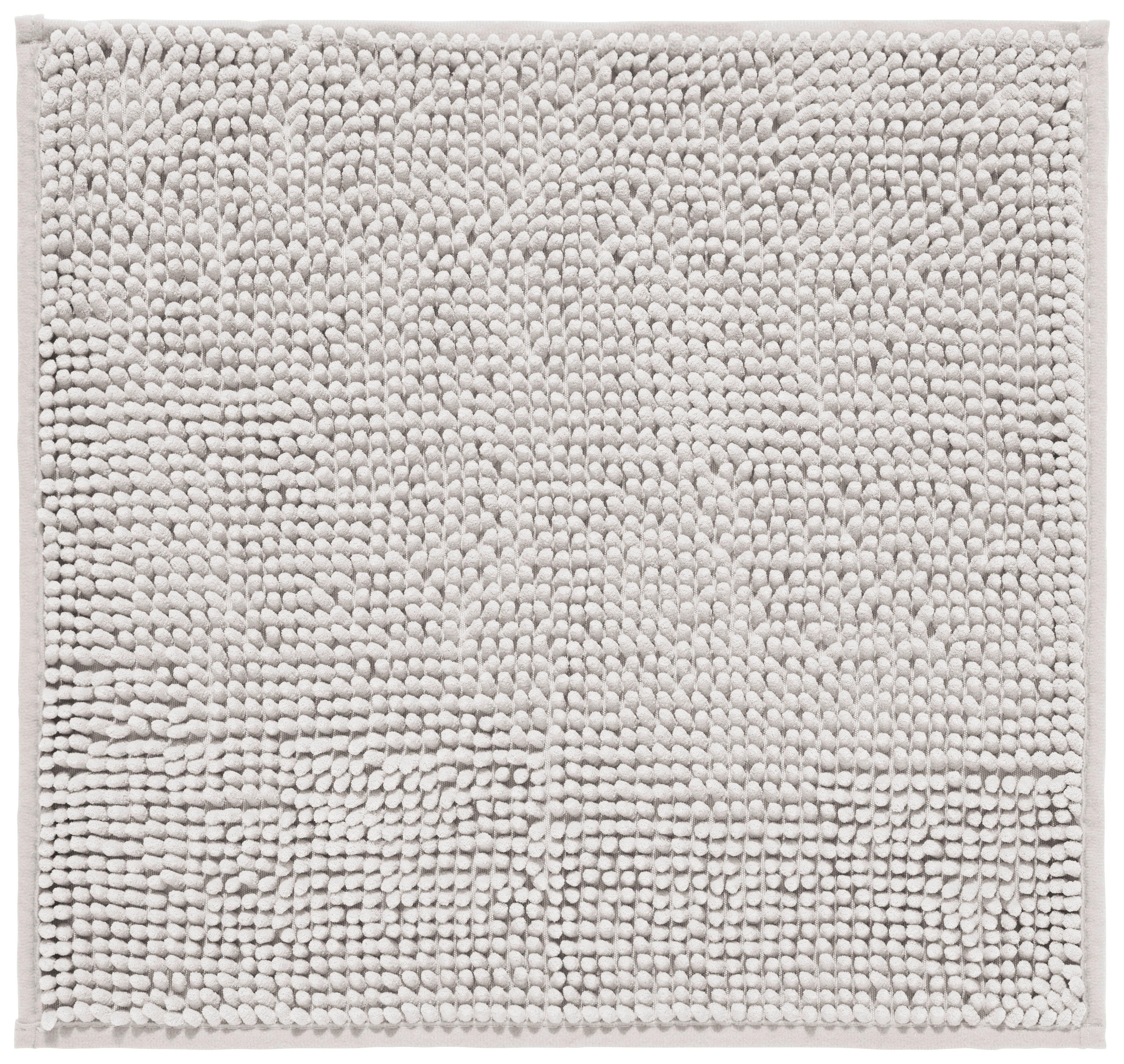 WC-Vorleger Anke - Silberfarben, MODERN, Textil (45/50cm) - Luca Bessoni