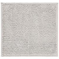 WC-Vorleger Anke - Silberfarben, MODERN, Textil (45/50cm) - Luca Bessoni