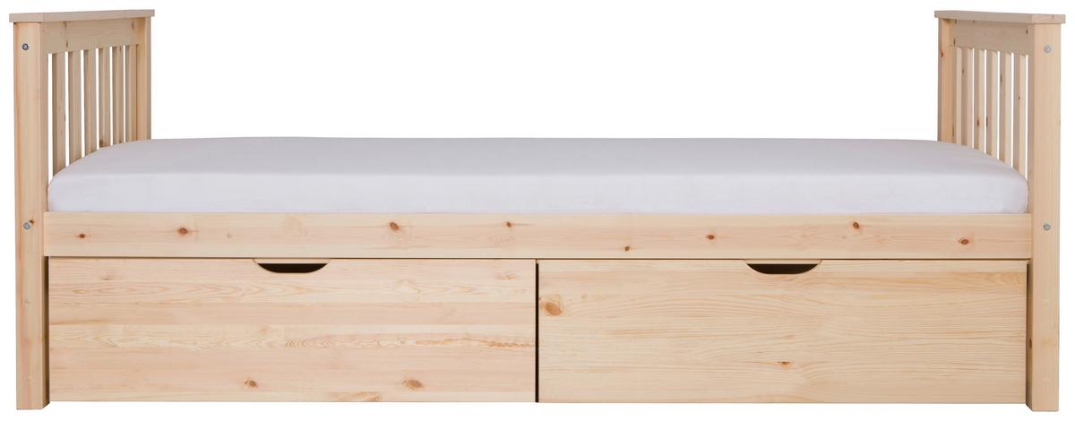 Etagenbett 976080 Sammy - Naturfarben, MODERN, Holz (90/200cm) - MID.YOU
