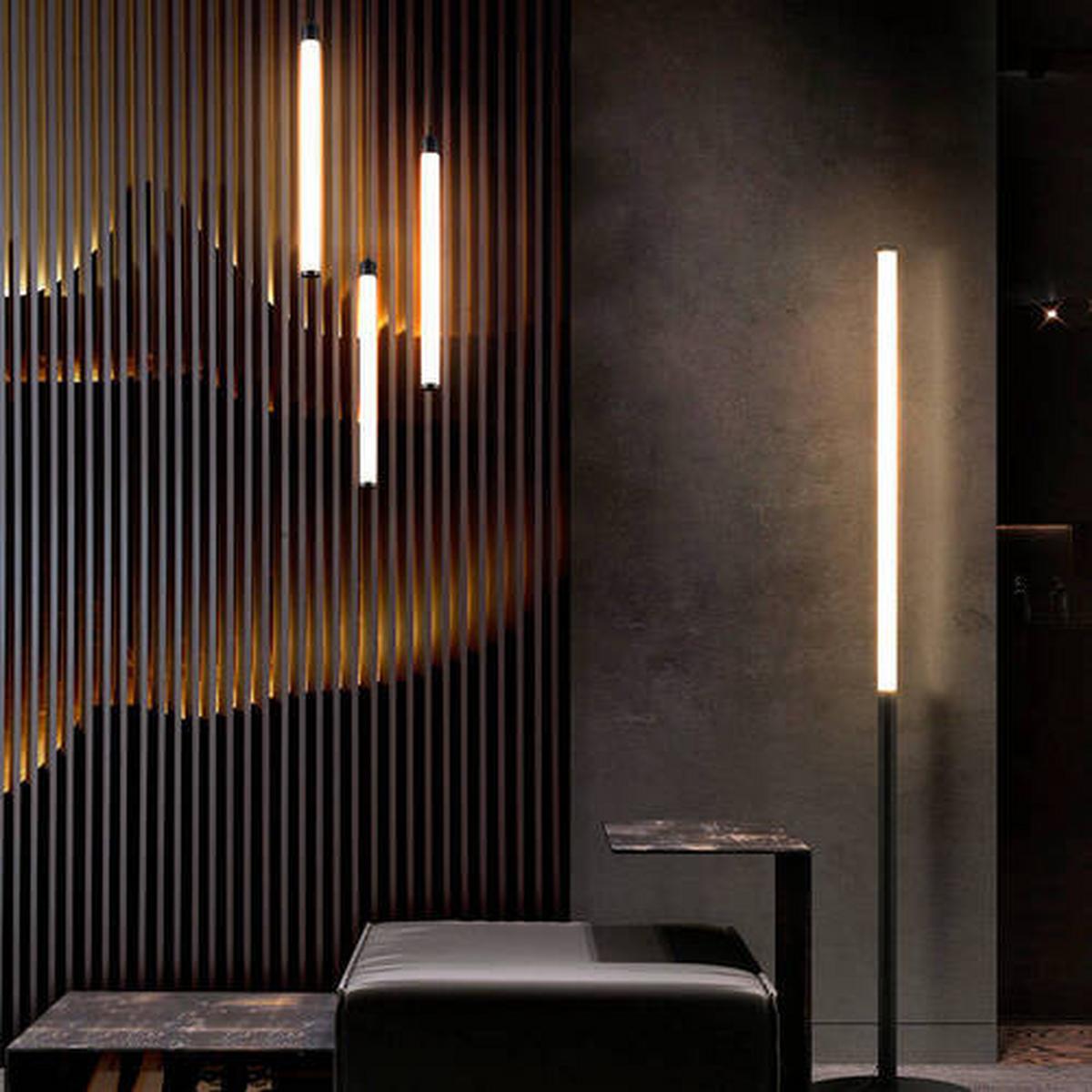 Stehleuchte Ray - Schwarz, Trend, Metall (26/130cm) - MAYTONI