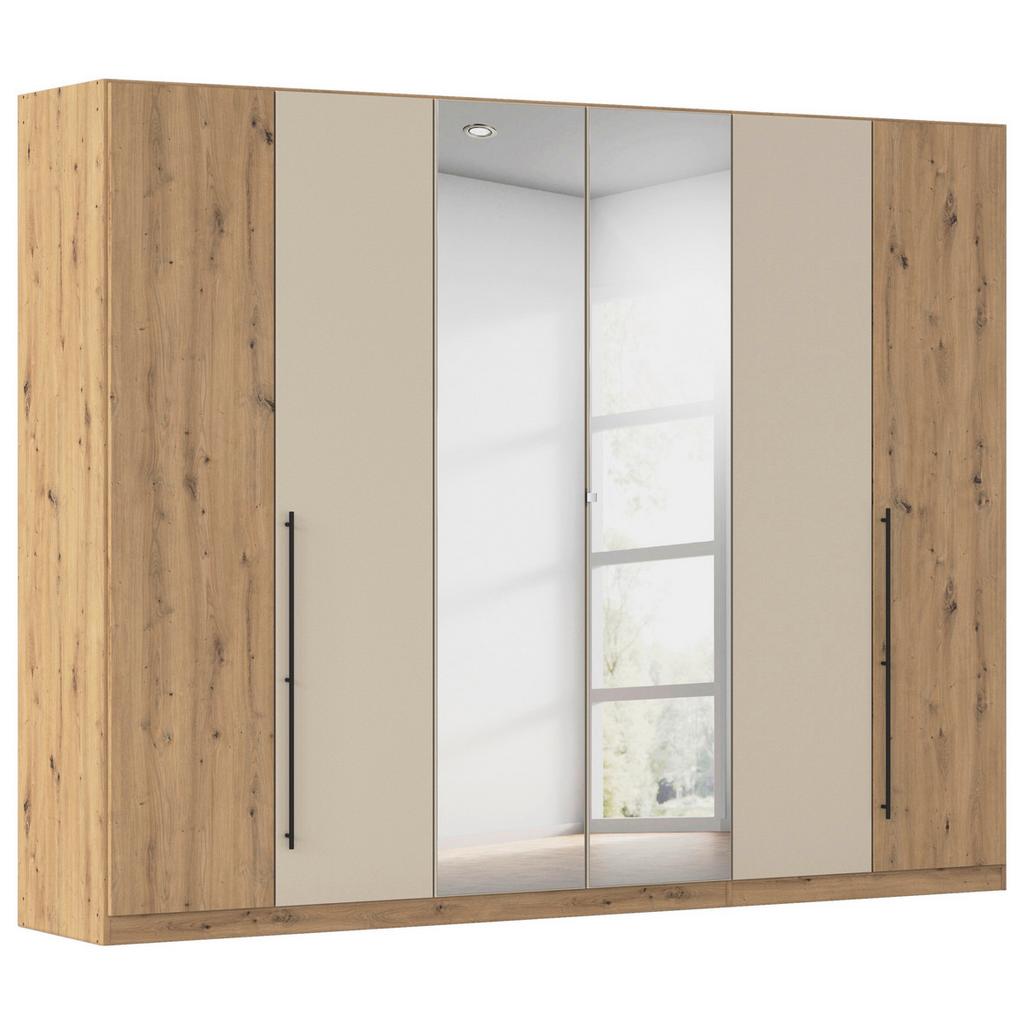 Kleiderschrank Safari mit Spiegel B: 271 cm